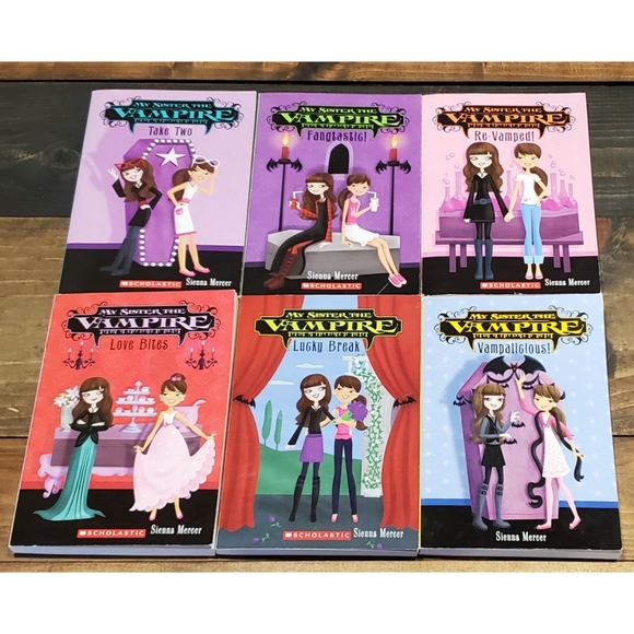 MY SISTER THE VAMPIRE Series Books by SIENNA MERCER Lot of 6 Vg Paperback - Picture 1 of 2